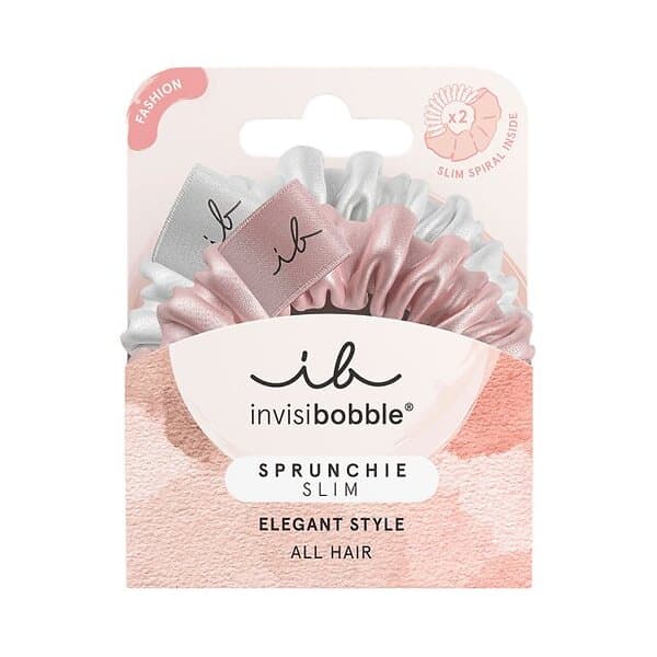 Invisibobble SPRUNCHIE SLIM Bella Chrome 2pc Accessoarer & tillbehör Unisex Fler