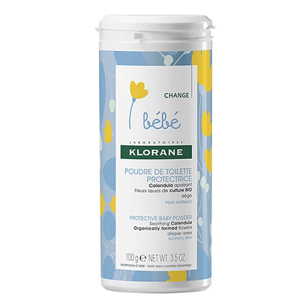 Klorane Bébé Calendula Skyddande babypuder 100g unisex