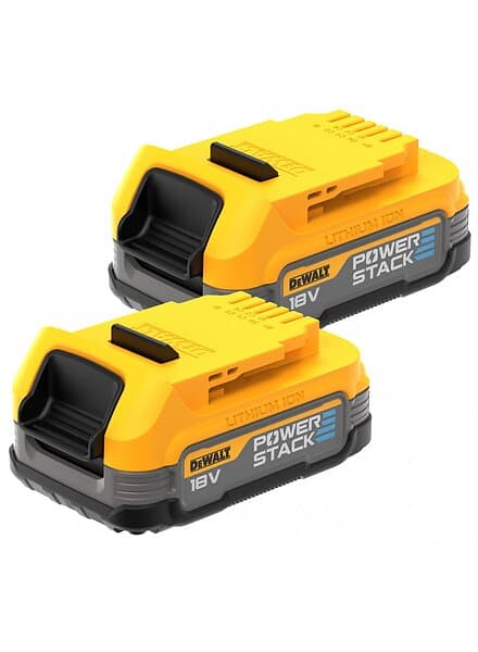 Dewalt Batteri DCBP034E2-XJ Powerstack; 18 V; 1.7 Ah; Li-ion; 2 st.