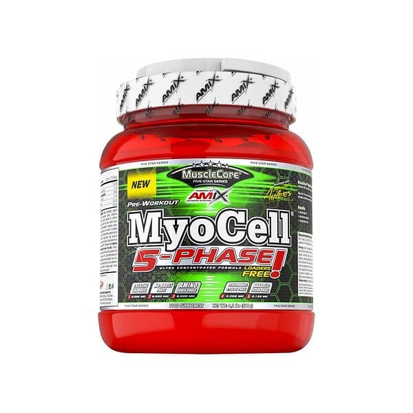 Amix Myocell 5 Phase Lima Limón 500g Durchsichtig