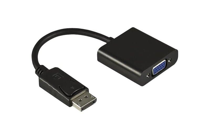 Deltaco Displayport - VGA 0.2m