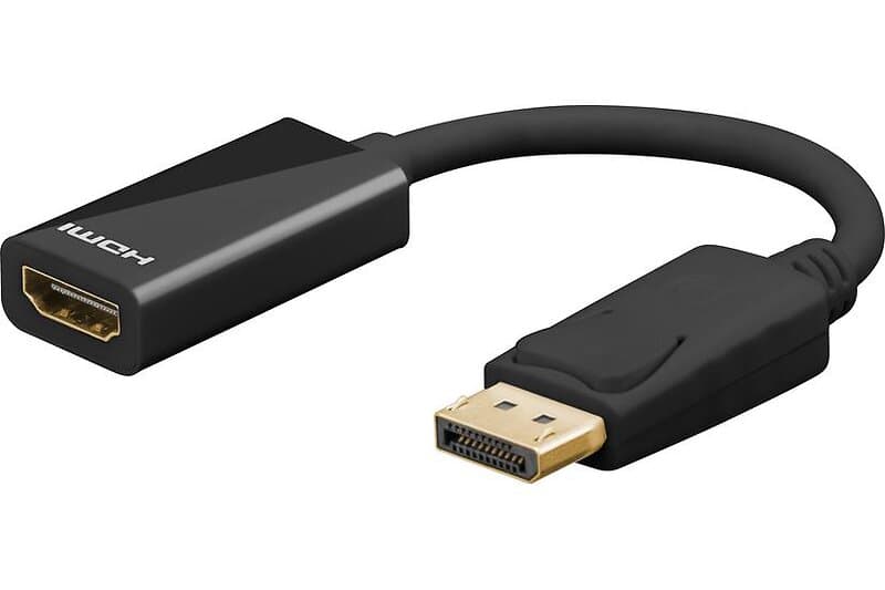 Goobay DisplayPort-adapter 10 cm