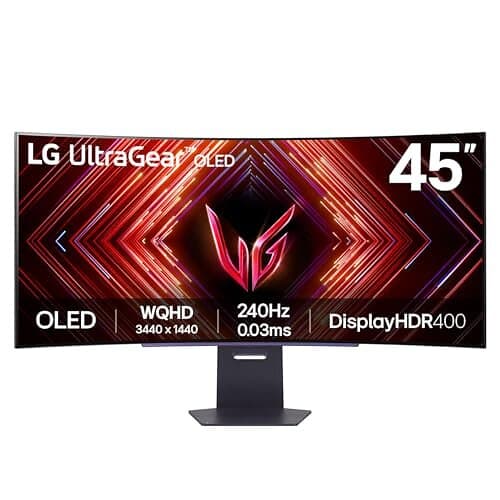 LG UltraGear 45GS95QE OLED 45" UWQHD Gaming Monitor