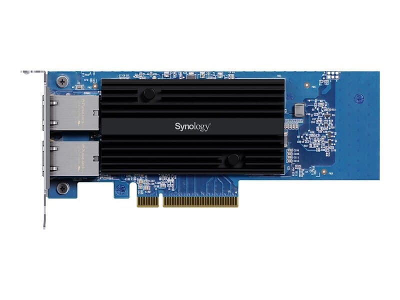 Synology nätverksadapter PCIe 3.0 x8 10Gb Ethernet x 2