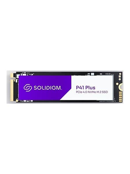 Solidigm P41 Plus Series 512 GB PCIe 4.0 x4 (NVMe)