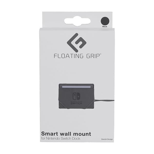 Floating Grip Smart Wall Mount for Nintendo Switch Dock