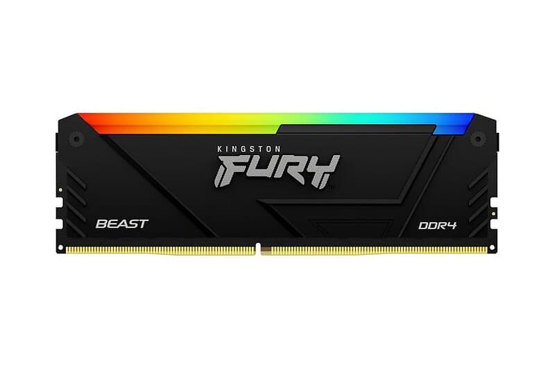 Kingston FURY Beast RGB 8GB DDR4 RAM 3200MHz DIMM 288-pin Icke ECC CL16 (KF432C1