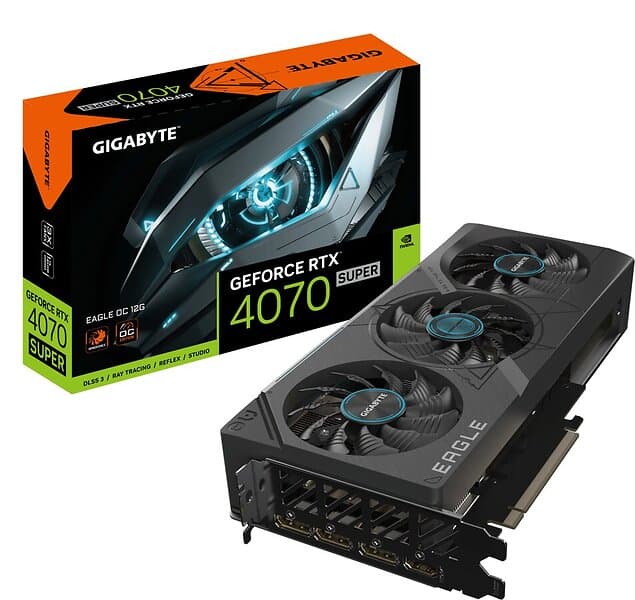 Gigabyte GeForce RTX 4070 Super Eagle OC HDMI 3xDP 12GB