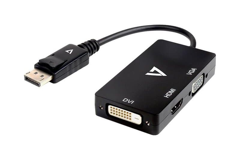 V7 Extern videoadapter V7DP-VGADVIHDMI-1E