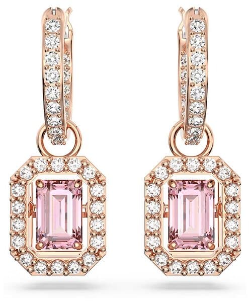 Swarovski 5649474 Millenia Drop Earrings Rose Gold-Tone Jewellery