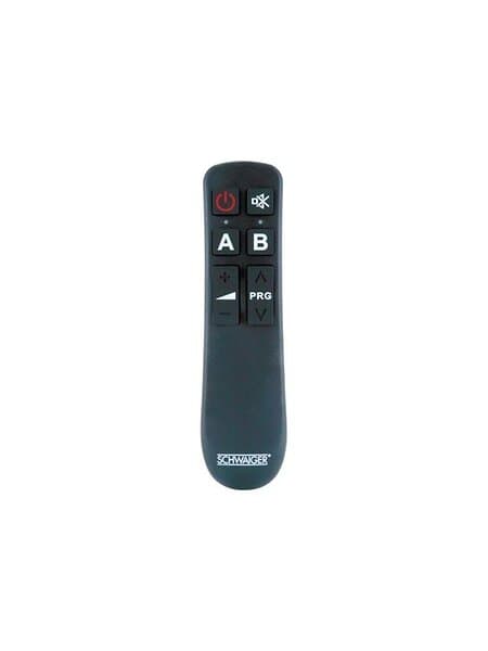 Schwaiger 2 in 1 universal remote control black