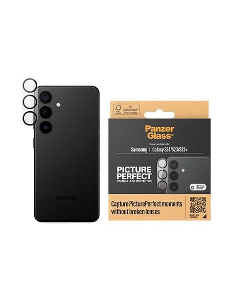 PanzerGlass PicturePerfect Camera Lens Protector Samsung Galaxy S24 | Black