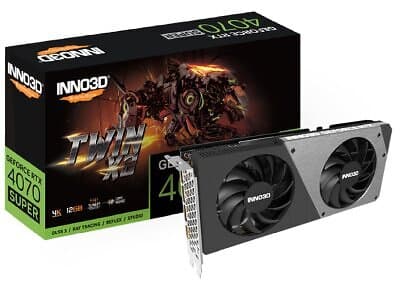 Inno3D GeForce RTX 4070 Super Twin X2 HDMI 3xDP 12GB