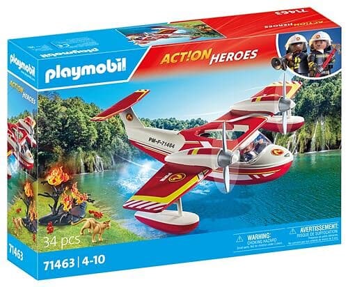 Playmobil Action 71463 Firefighting Sea plane with extinguishing function