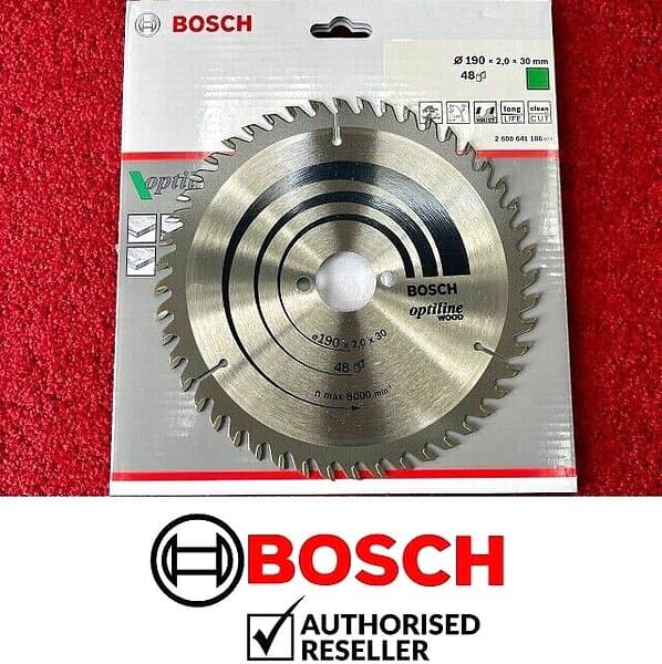 Bosch Sågklinga 190mm 48T (Fina snitt)