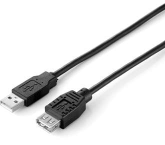 Equip USB A - USB A M-F 2.0 3m