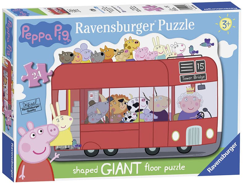 Ravensburger Pussel Greta Gris Buss, 24 Bitar