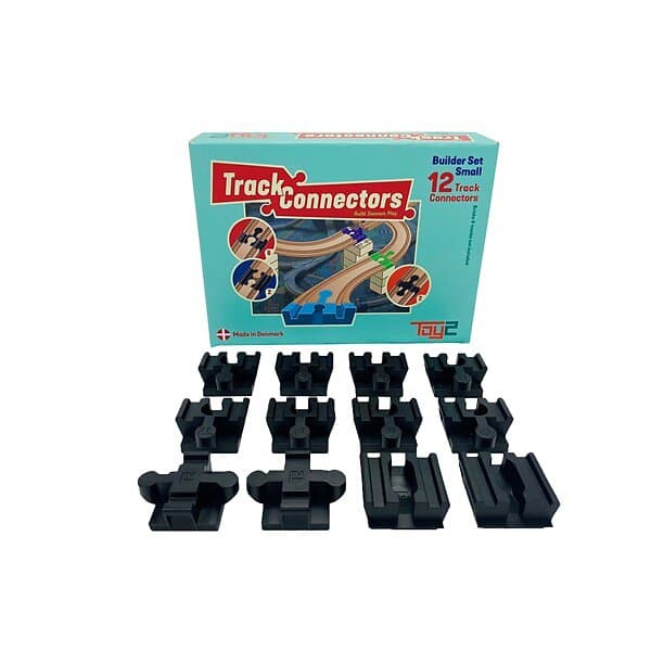 Track Connector Kopplingar Byggmästare Set Liten Toy2