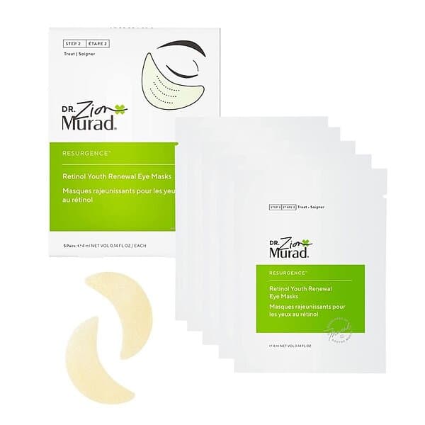 Murad Resurgence Retinol Youth Renewal Eye Mask 5-pack