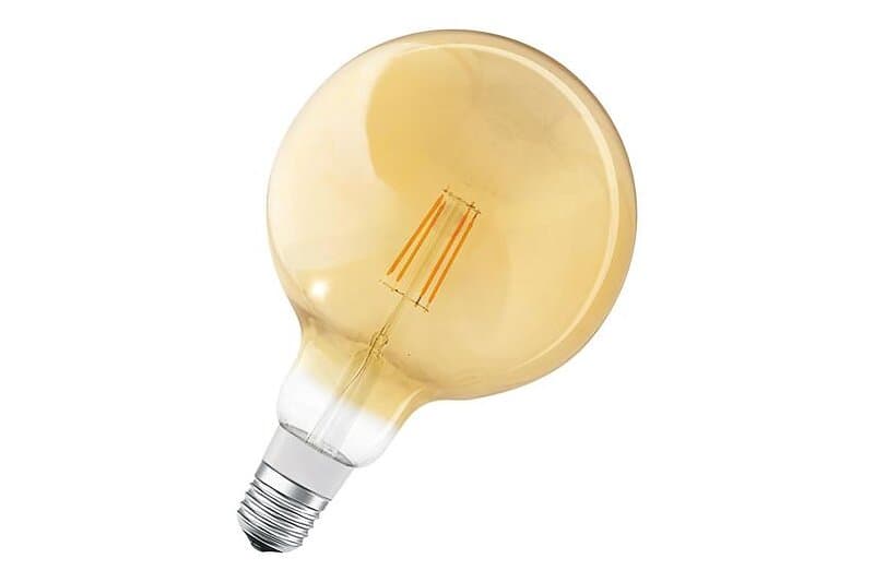 Ledvance SMART+ LED-glödlampa med filament form: G125 E27 6W varmt vitt ljus 240