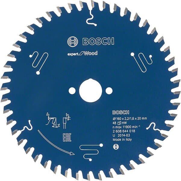 Bosch 2608642531 Expert for Wood Sågklinga 72T