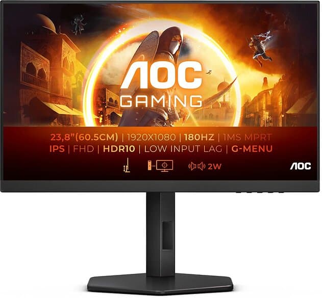 AOC 24G4X 24" IPS 180 Hz