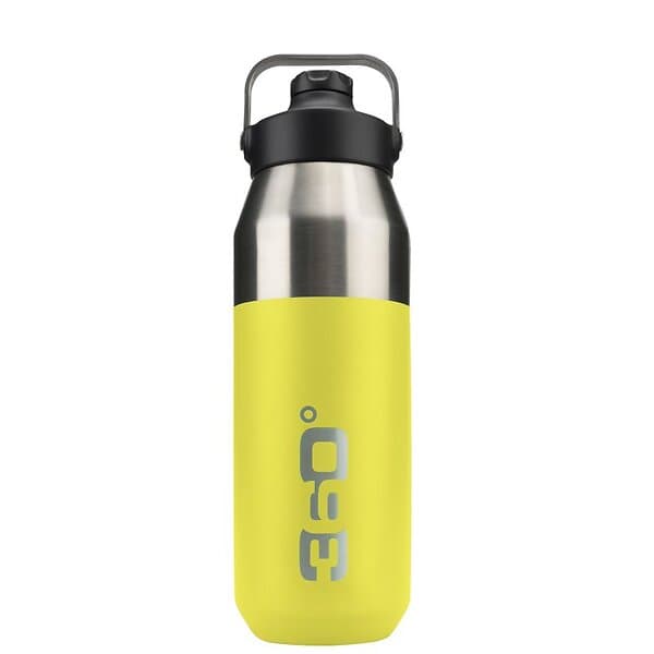 360° Bouteille Grande Ouverture Insulated Sipper Cap Isolerad vattenflaska Lime 