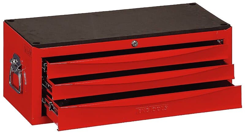 Teng Tools Mellanlåda TC803SV 3 drawers, röd