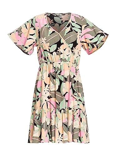 Roxy Sea Symphony Again Short Sleeve Dress (Dame)