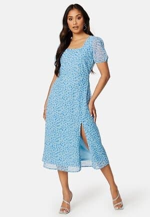 Bubbleroom Emilia puff sleeve dress