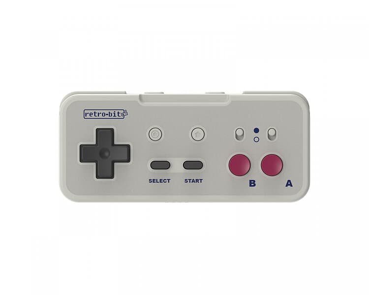 Retro-Bit Origin8 Wireless Controller, 2.4G Pad NS, GB Grey Trådlös Kontroll