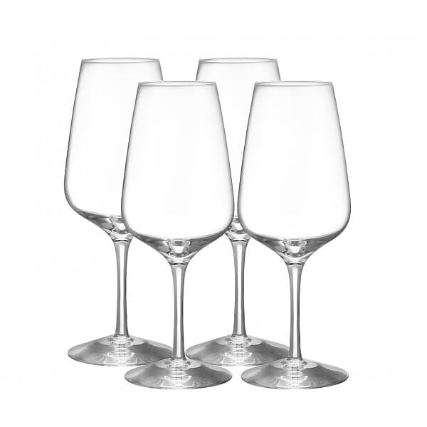 Orrefors Pulse Vin Glas 38cl, 4-pack