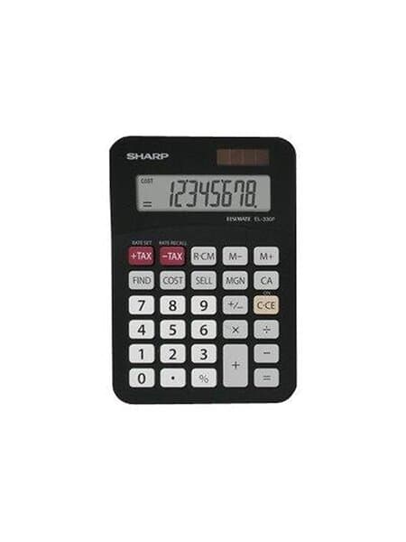 Sharp EL-330F desktop calculator