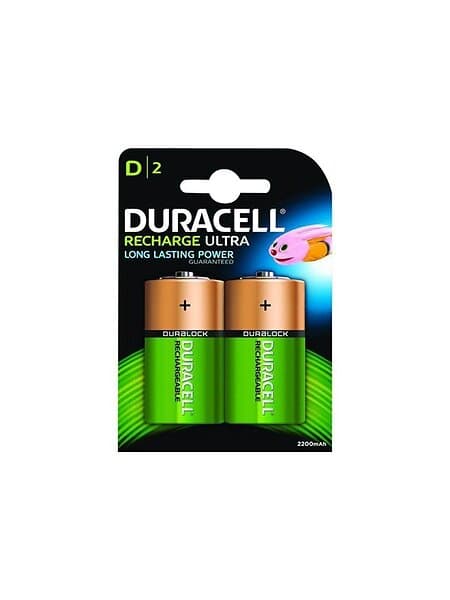 Duracell Recharge Ultra D (2-Pack)