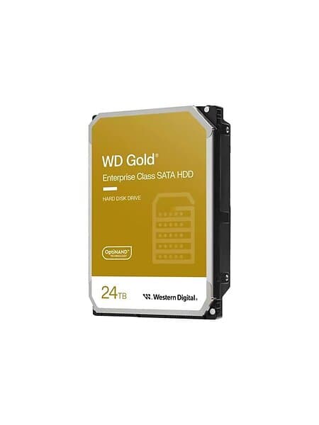 WD Gold 7200rpm 512MB 3.5" 24TB