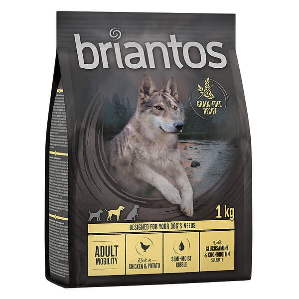 Briantos Grain Free Adult Mobility Kyckling & potatis 1kg