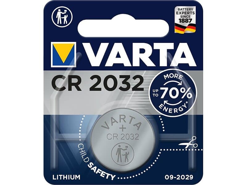 Varta Knappcell Lithium CR2032 3v 1st