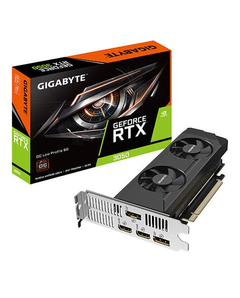 Gigabyte GeForce RTX 3050 OC Low Profile 2xHDMI 2xDP 6GB