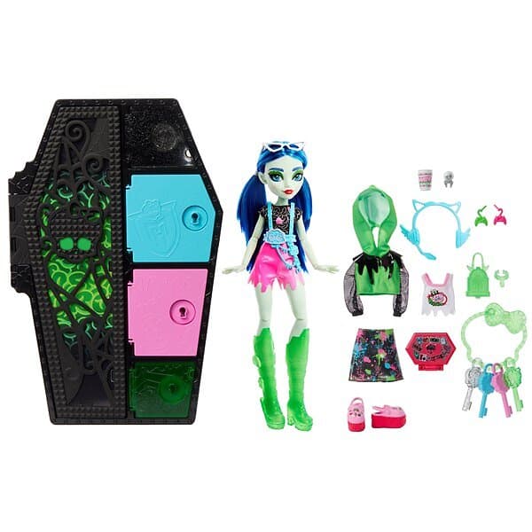 Monster High Ghoulia Modedocka Skulltimate