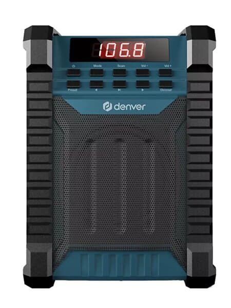 Denver WRB-60 Workradio FM & Bluetooth 10W