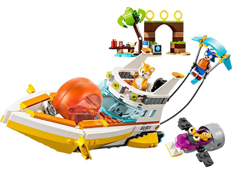 LEGO Sonic The Hedgehog 76997 Tails' Adventure Boat