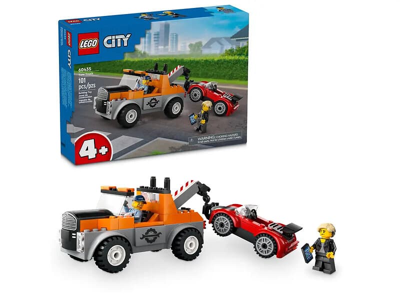 LEGO City 60435 Tow Truck And Sports Car Repair