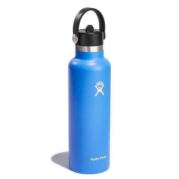 Hydro Flask 21 Oz Standard Flex Straw Cap Isolerad vattena Cascade 21 oz (621ml)