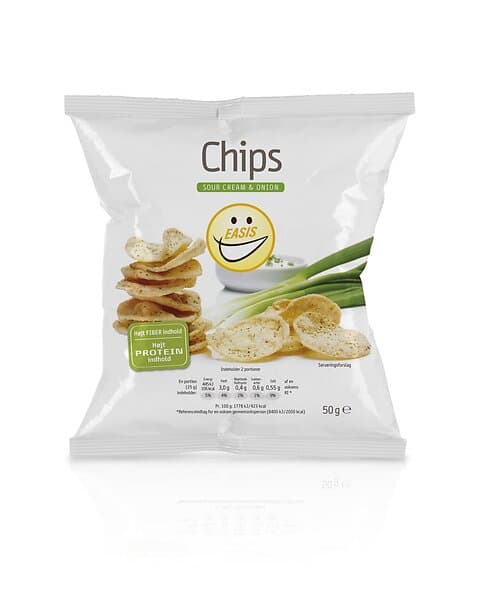 Easis Sour & Cream Chips 50g