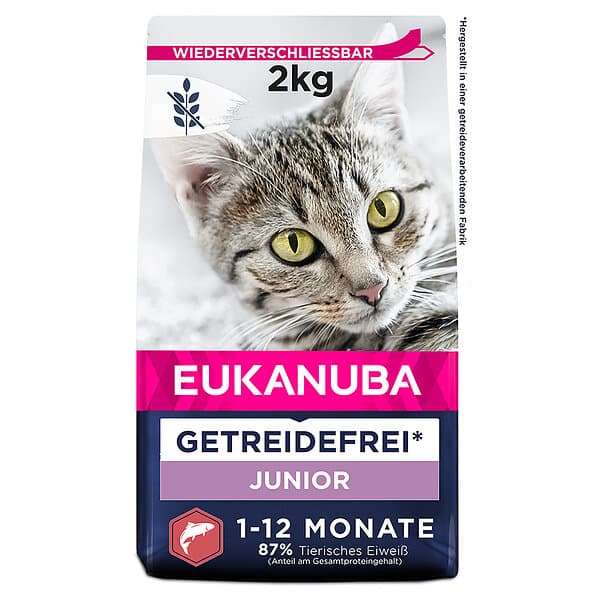 Eukanuba Cat Kitten Grainfree Salmon 2kg