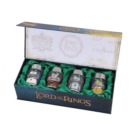 Nemesis Now Lord of the Rings Hobbit Shot Glass Set