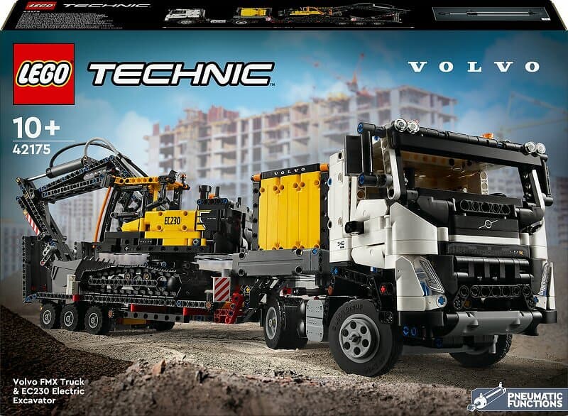 LEGO Technic 42175 Volvo FMX Truck & EC230 Electric Excavator