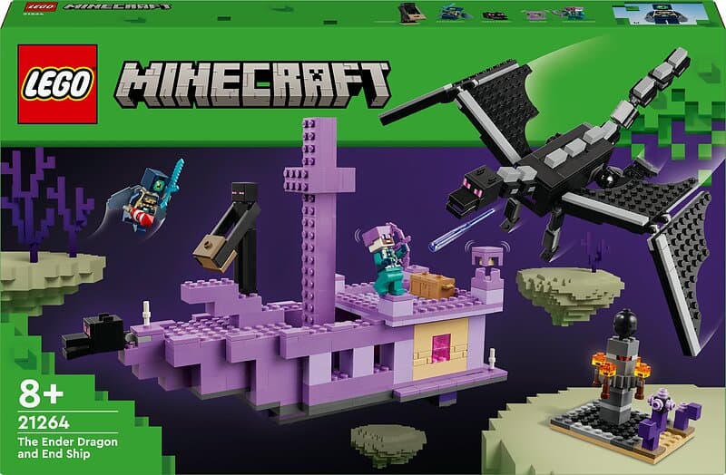 LEGO Minecraft 21264 Ender Dragon Vs. Ender Ship