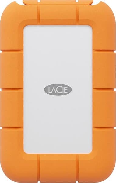 LaCie Rugged Mini 0,5tb Orange, Silver