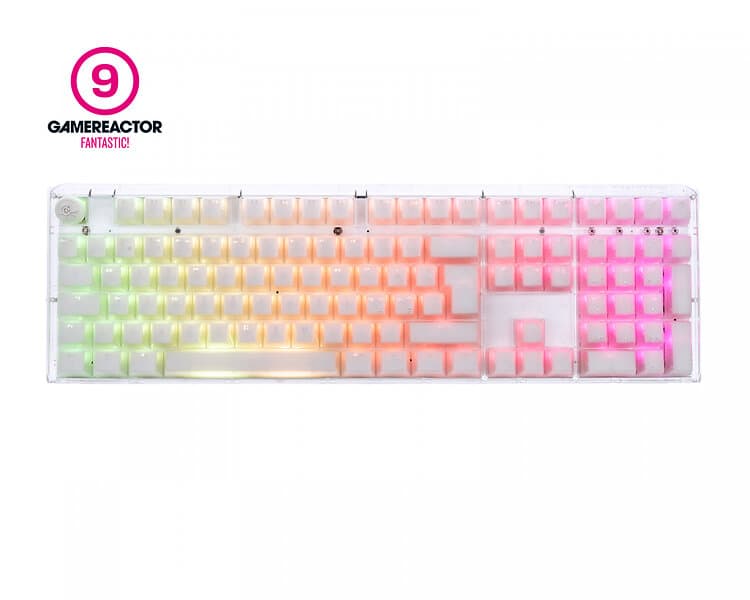 Ducky Aura Keycaps Set Nordisk Layout Vit